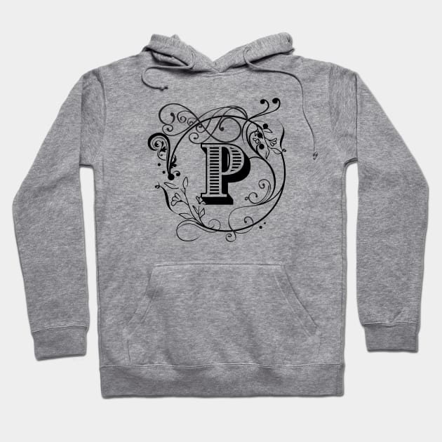 Letter P Hoodie by TheSoldierOfFortune